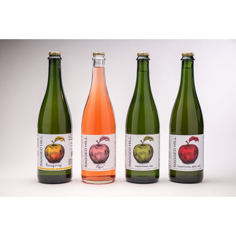 Case of Award Winning Ciders from Ragged Hill Cider Company