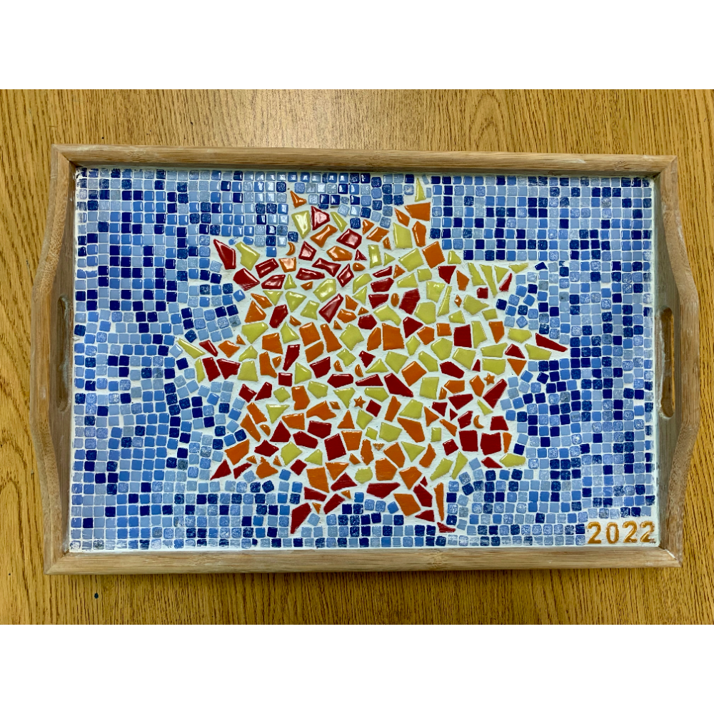 Mosaic Platter by The Sun Room Class