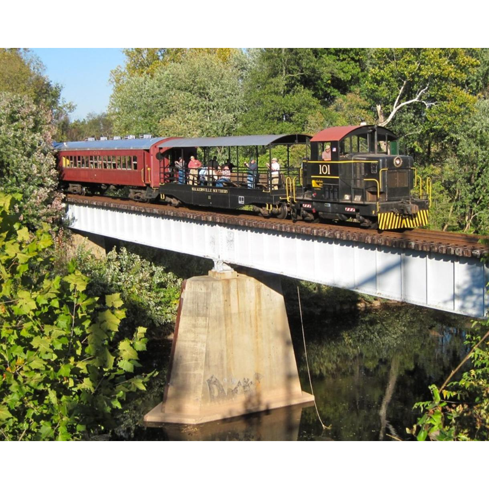 Walkersville Southern Railroad - 4 Coach Tickets