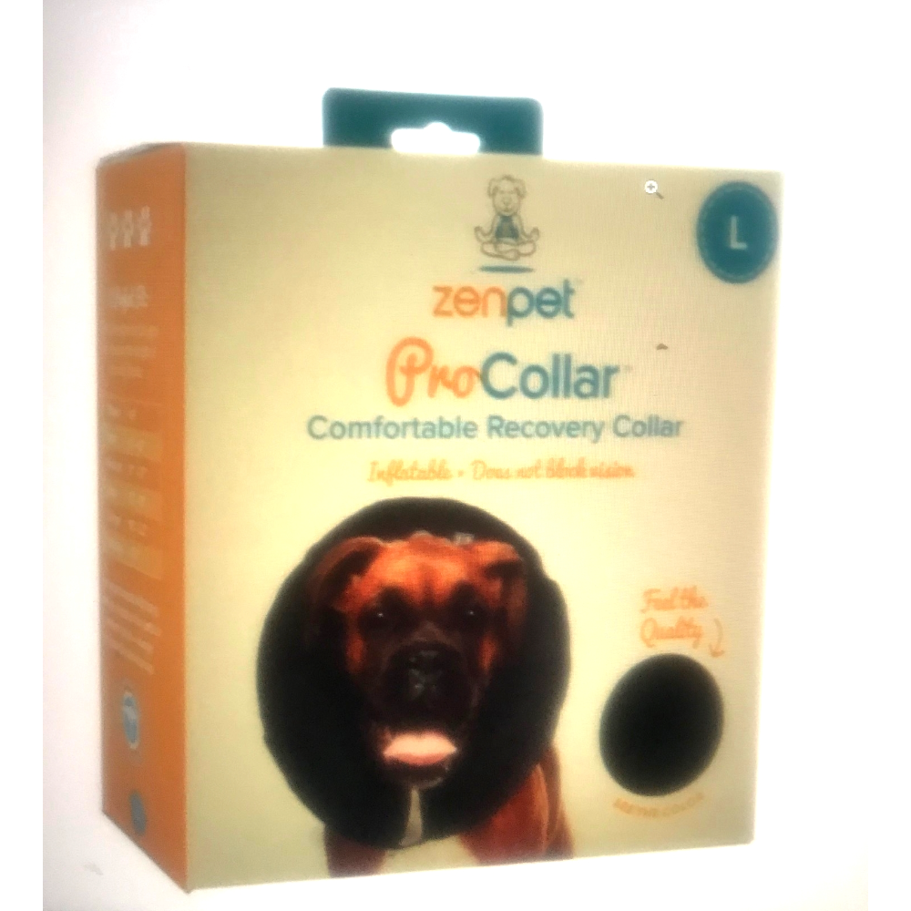 "ZENPET' Inflatable Recovery Collar Large (fits collar 13-16 inch)
