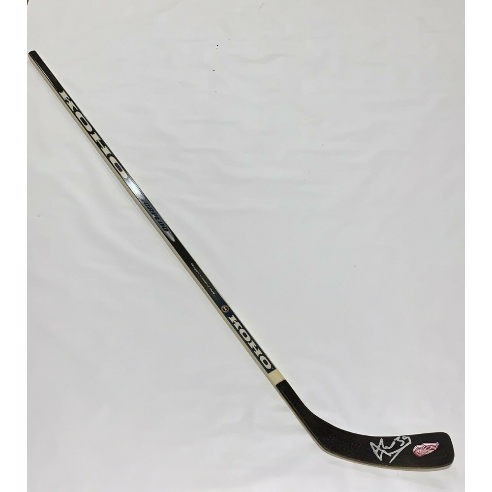 Autographed Red Wings hockey stick