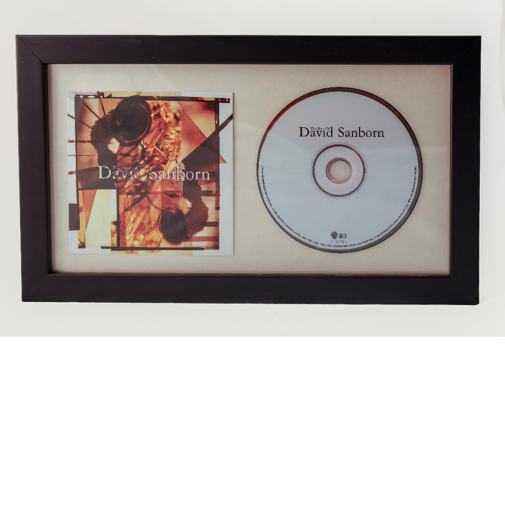 David Sanborn Framed "Best Of" CD