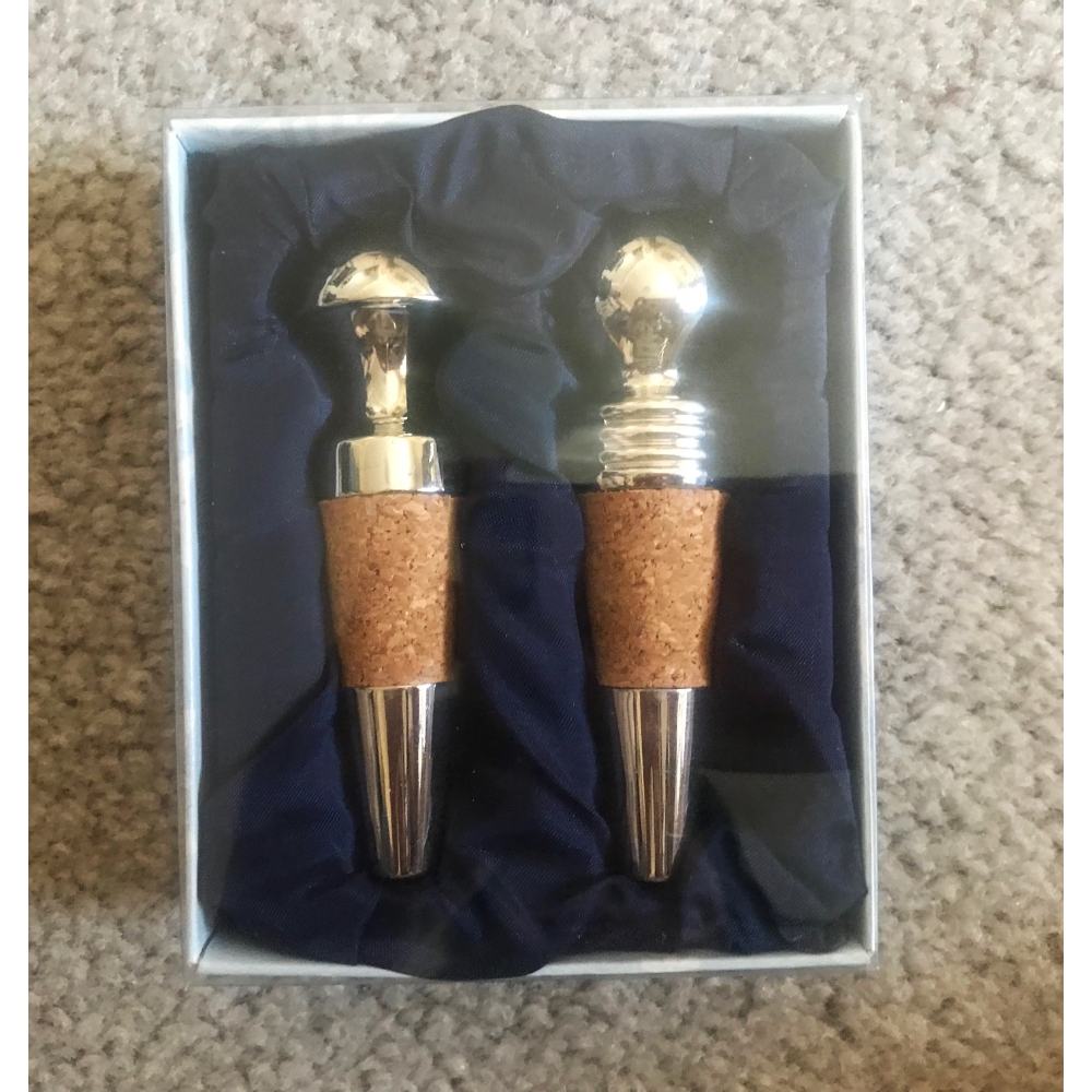 SET of Wine Stoppers in Box