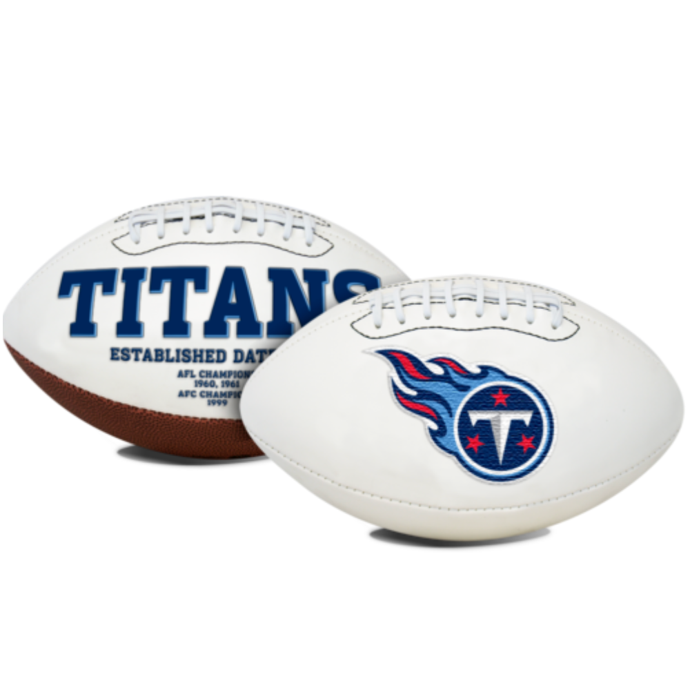 Tennessee Titans Signed Football