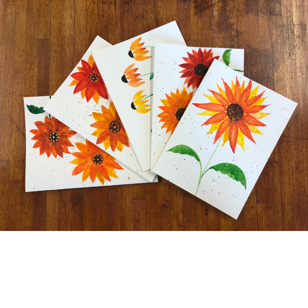 Hand-painted Cards