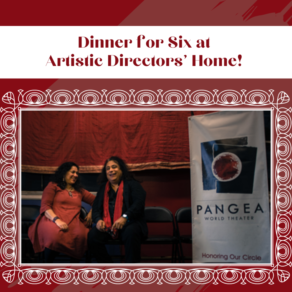 HIGH END ITEM! Dinner for Six at Artistic Directors’, Meena and Dipankar’s Home!  