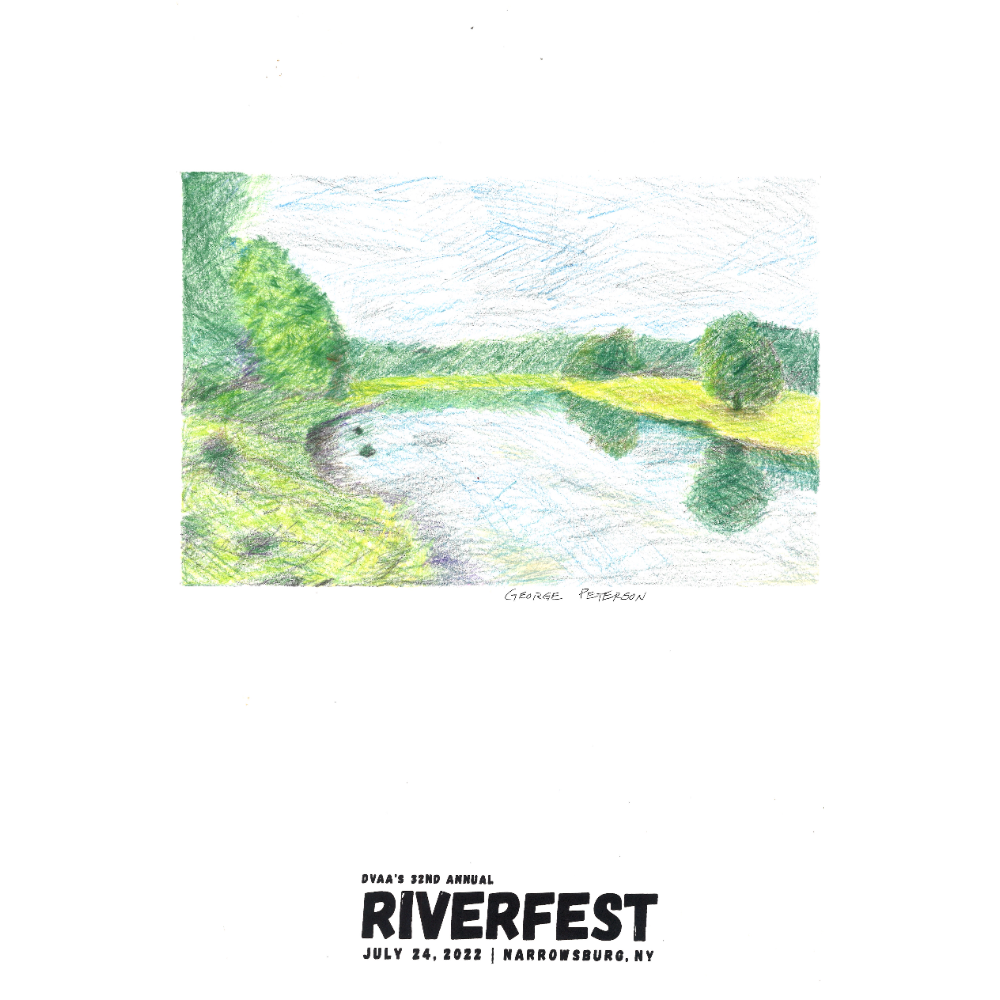George Peterson, "Delaware River Scene", Live Auction