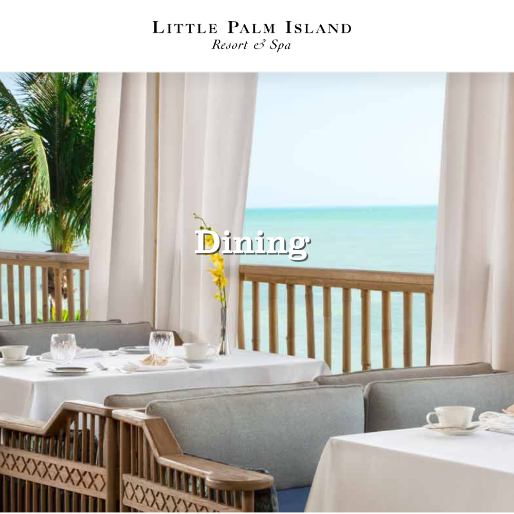 Lunch for 2 at Little Palm Island