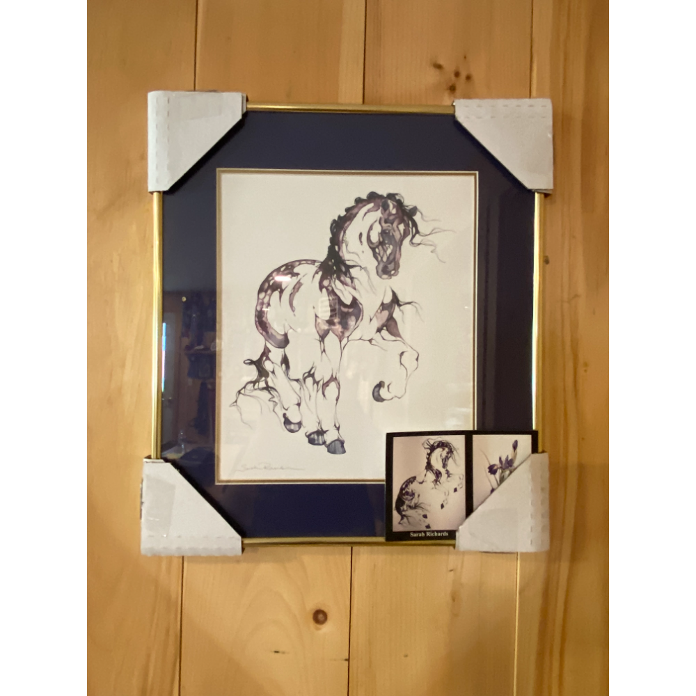 "Merlot" Horse Painting