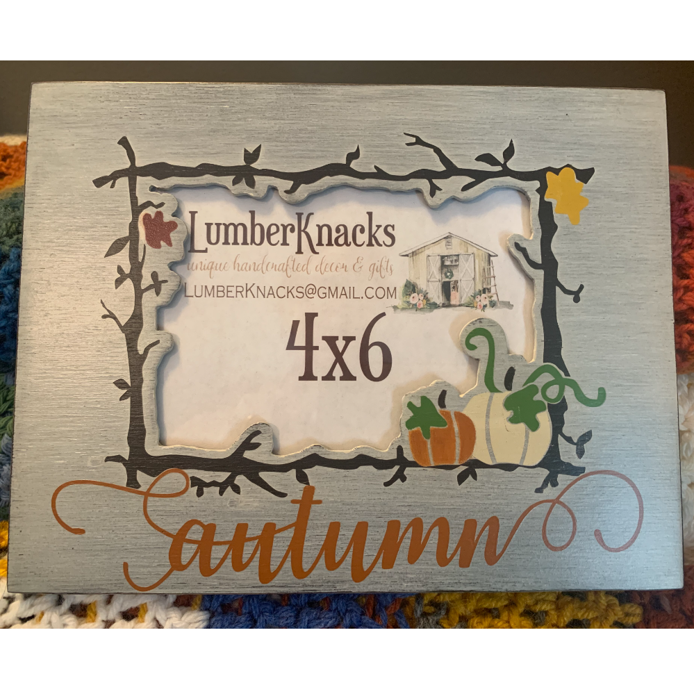 Autumn 4x6 Picture Frame B