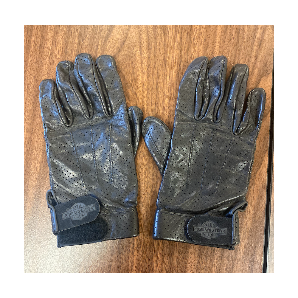 Harley-Davidson Black leather gloves