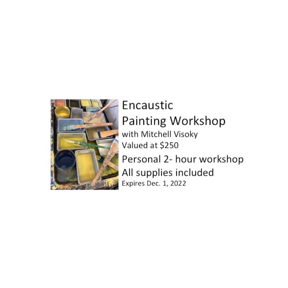 Mitchell Visoky, Encaustic Painting Workshop (private)