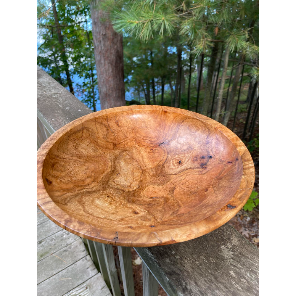 Bur Oak burl bowl