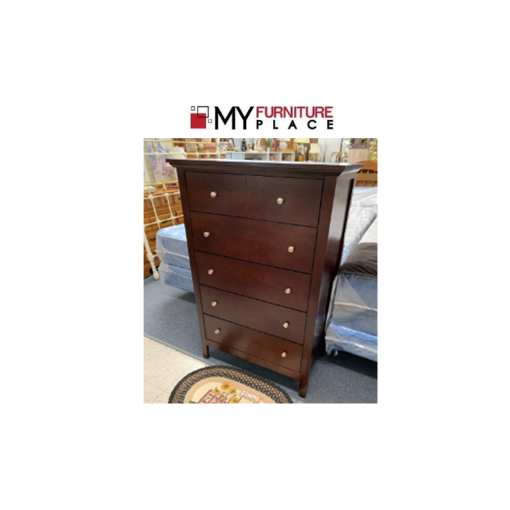 Bourbon 5 drawer Chest of Drawers