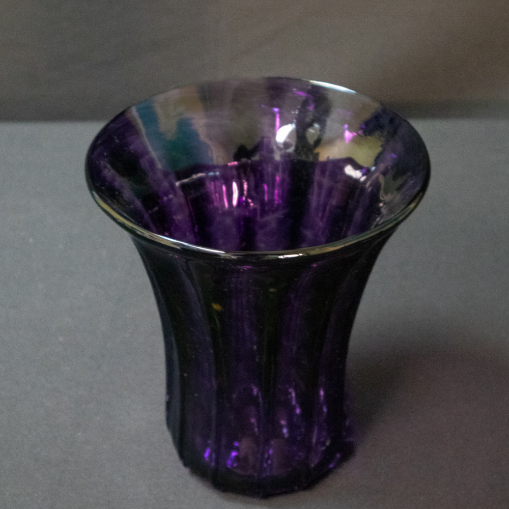 Hot Glass Stunning Purple Vase