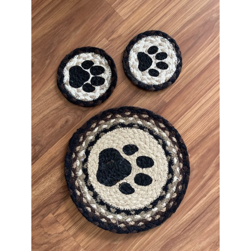 Two Coasters and Trivet Set