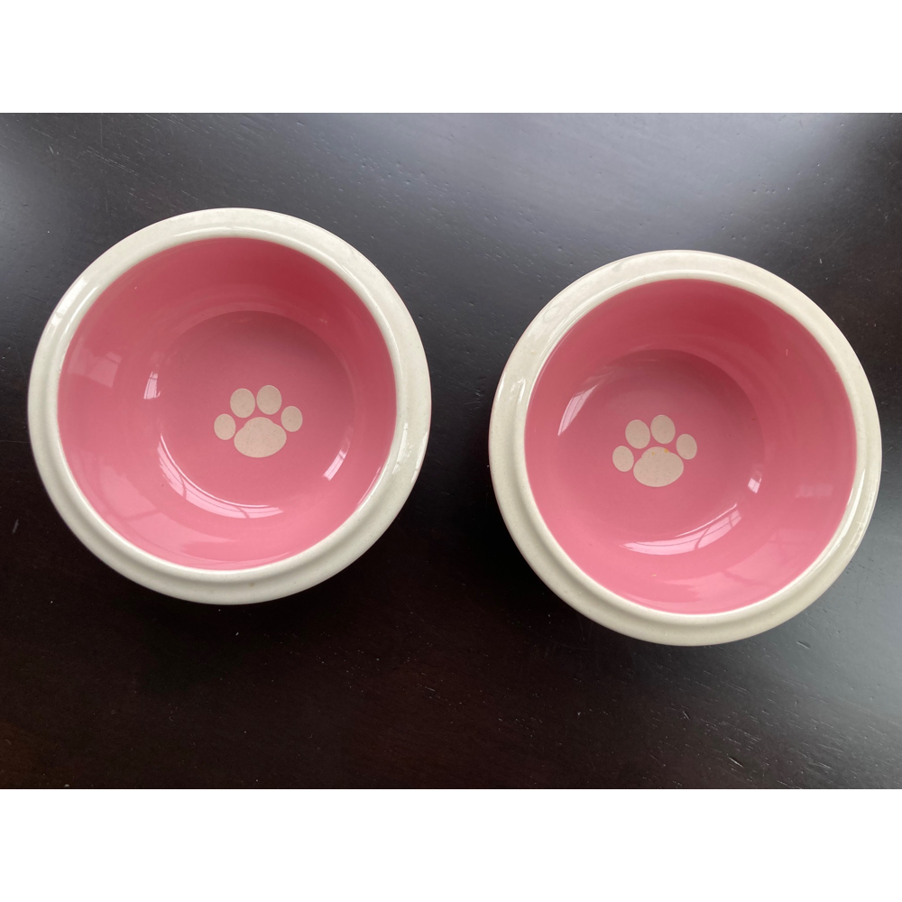 Set of Small Pet Bowls