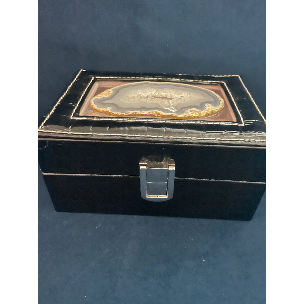 Jewelry Case with Geode 
