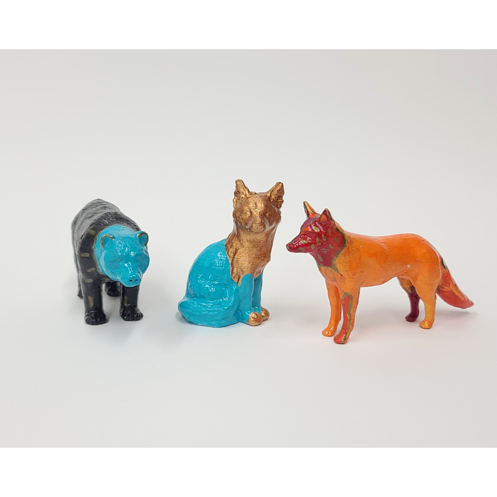  3D Printed Animal Set