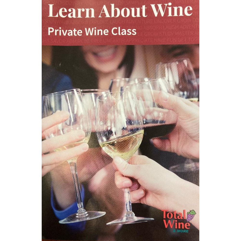 Private Wine Class for 20