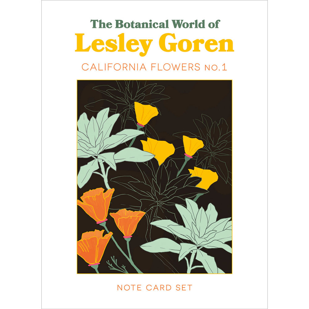 The Botanical World of Lesley Goren, Notecards