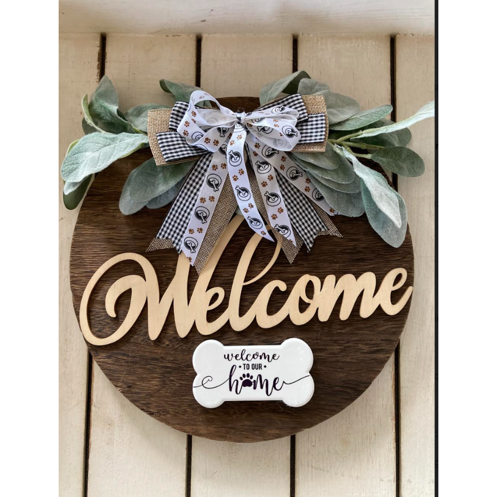 Welcome To Our Home Wreath