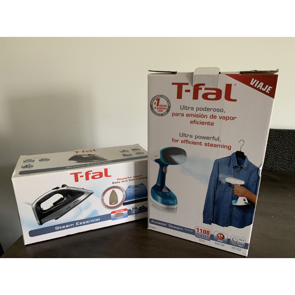 T-FAL ACCESS STEAMTRAVEL CLOTHES STEAMER & IRON