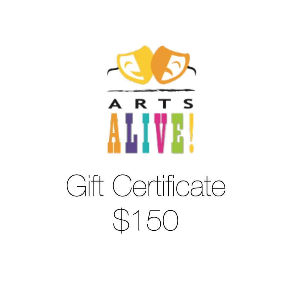 Arts Alive Gift Certificate (Barrington, RI)