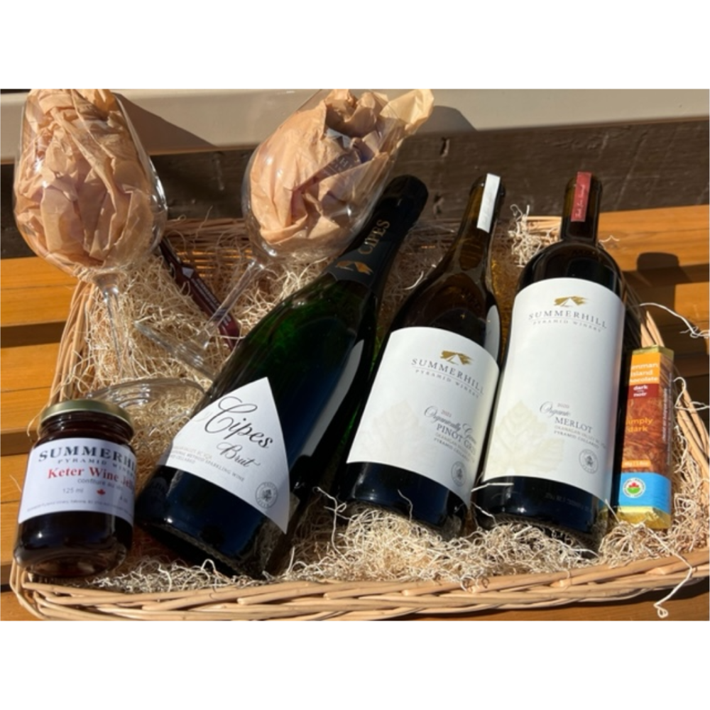 Gift Basket - Summerhill Pyramid Winery