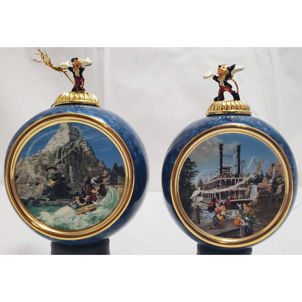 Set 3 - Disneyland Christmas Ornaments