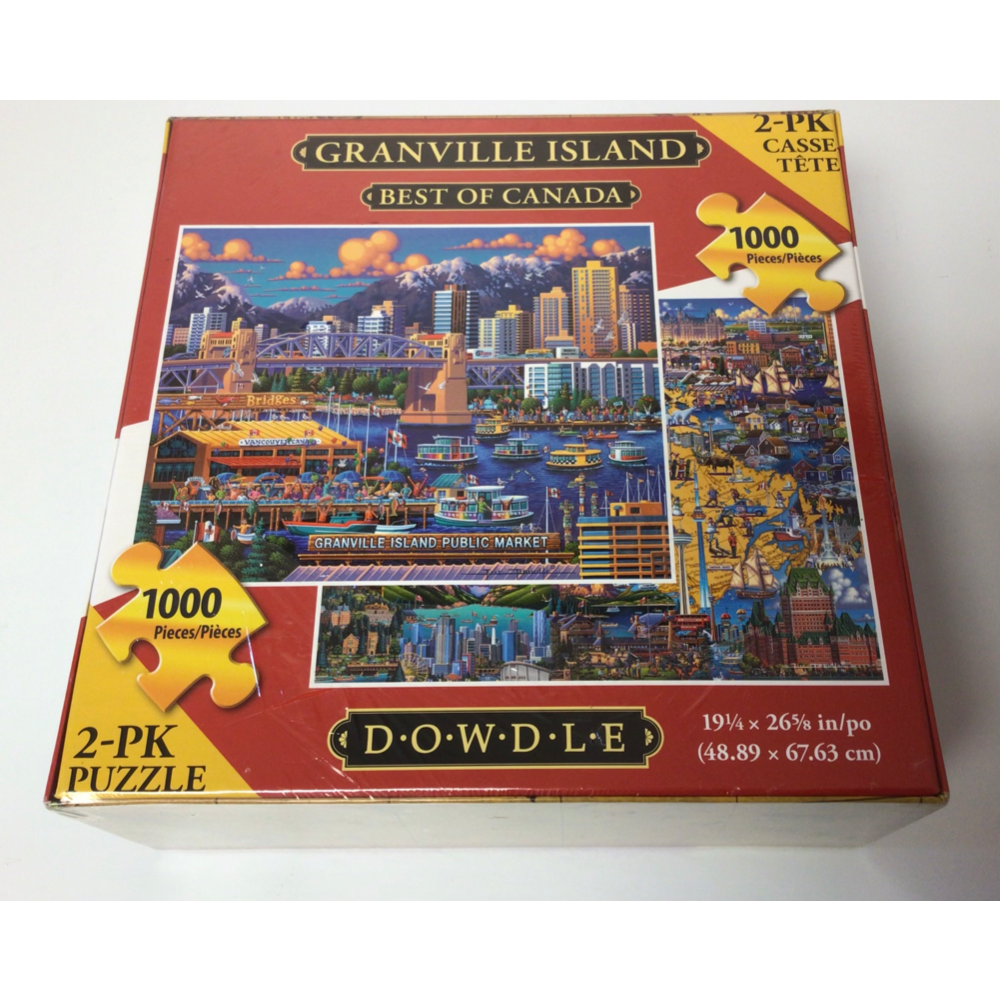 NEW Dowdle Jigsaw 2 Pack Puzzle 