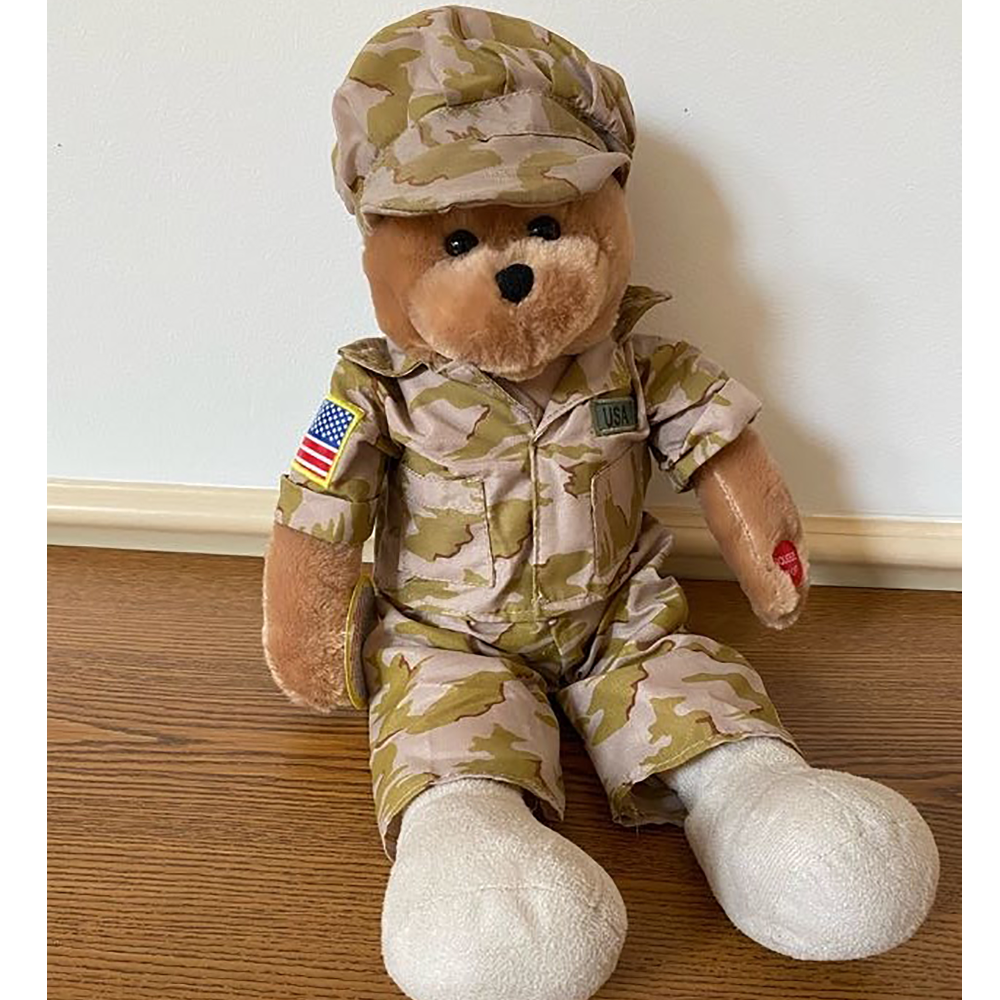 "America" Soldier Musical Plush Toy