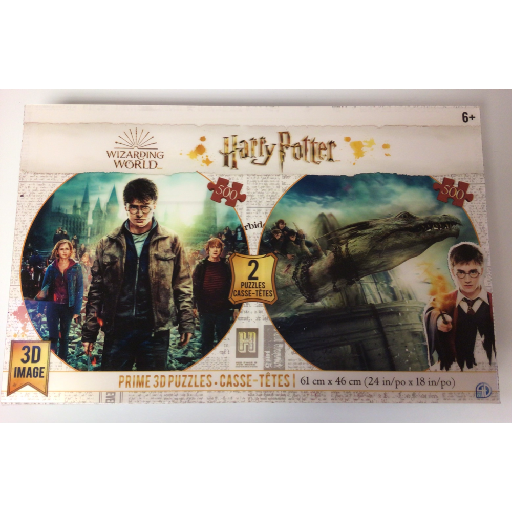 NEW Harry Potter Two 3D Puzzles