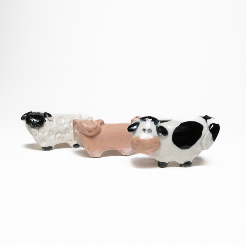 Ceramic Animal Friends by Mandy Babuin