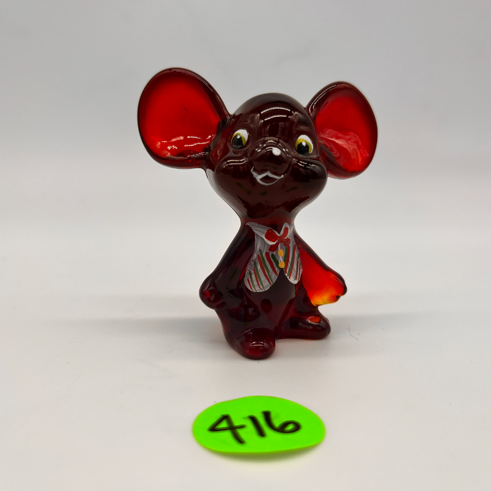 Fenton Red Handsome Mouse