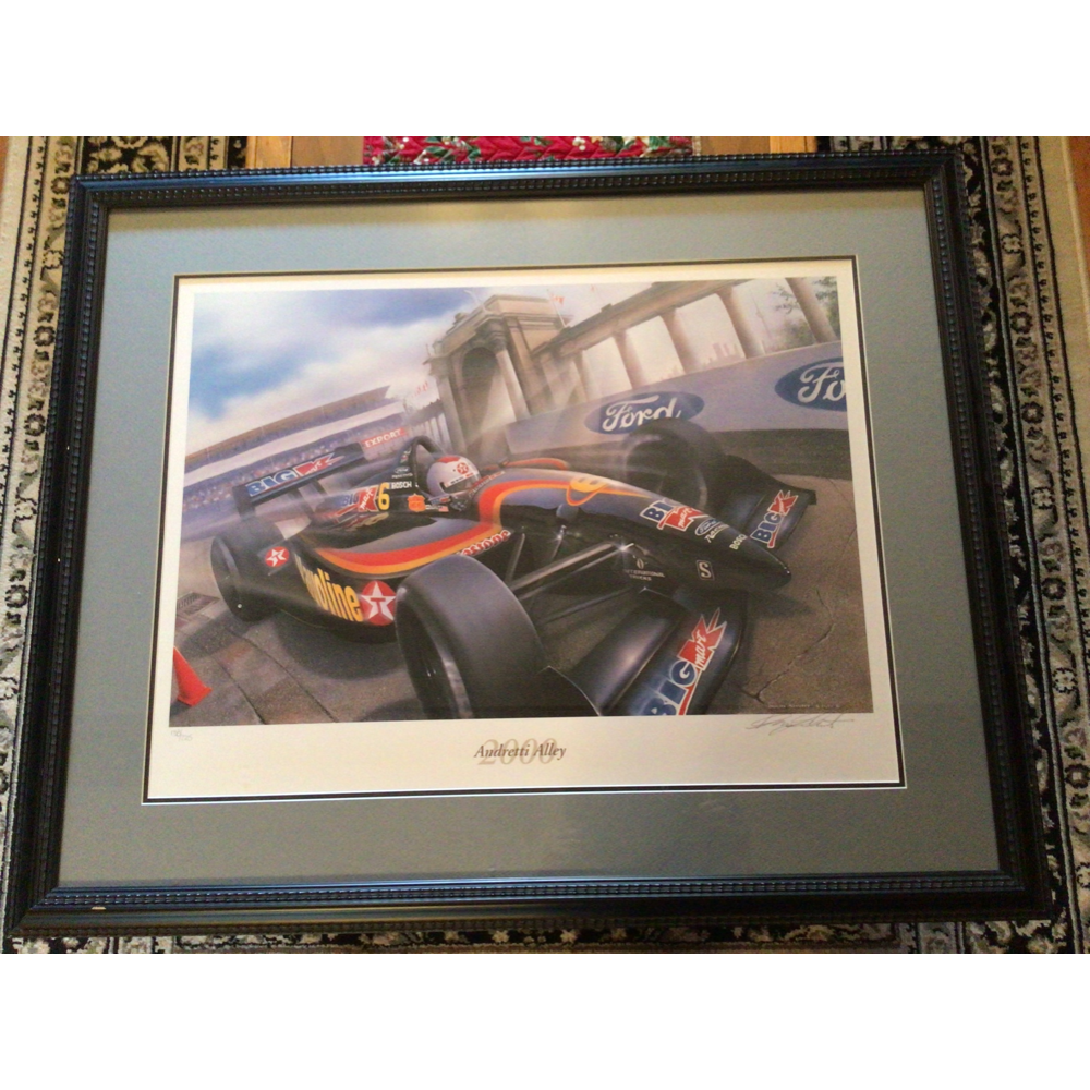 Andretti Alley 2000 Signed Numbered 