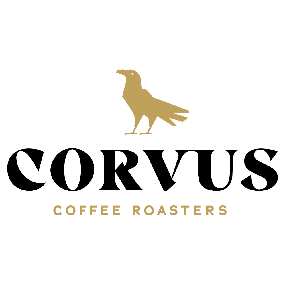 Corvus Coffee Roaster's Seasonal Blend Bag of Coffee & Designer Mug