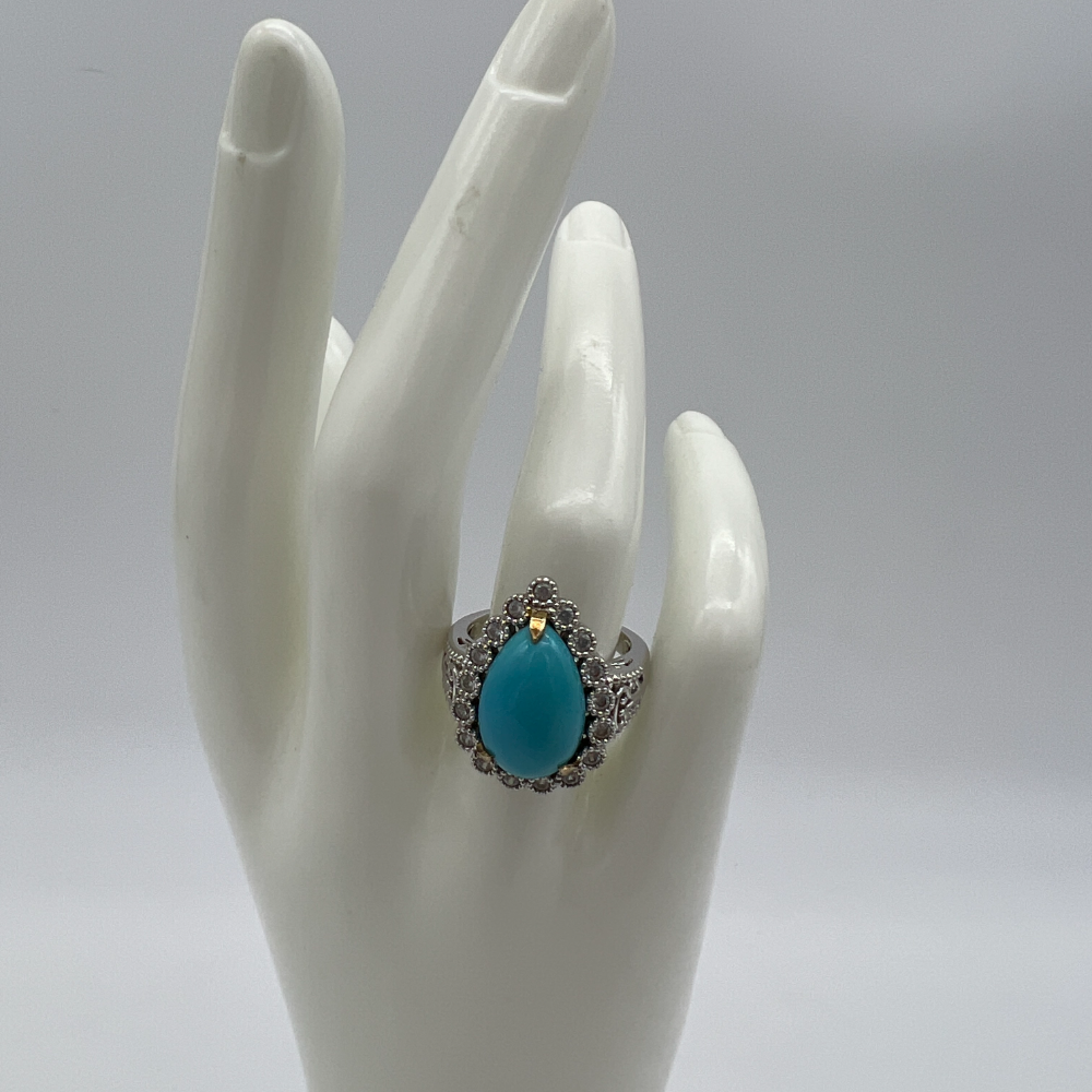 Turquoise "Sleeping Beauty" Ring