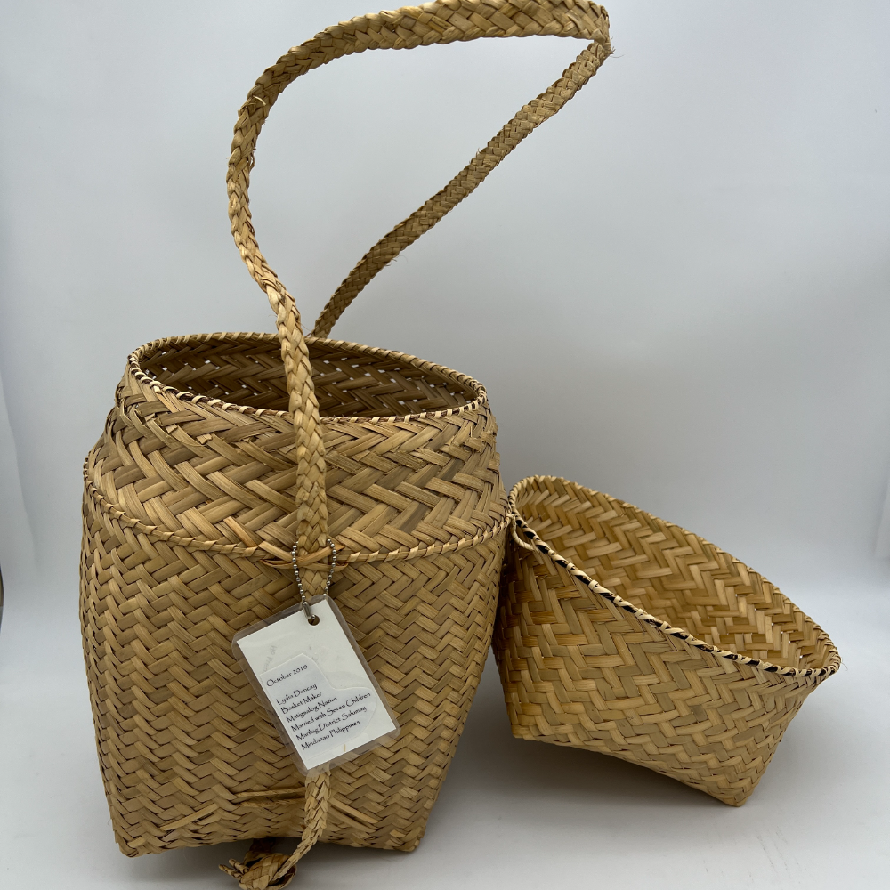 Handmade Basket with Lid