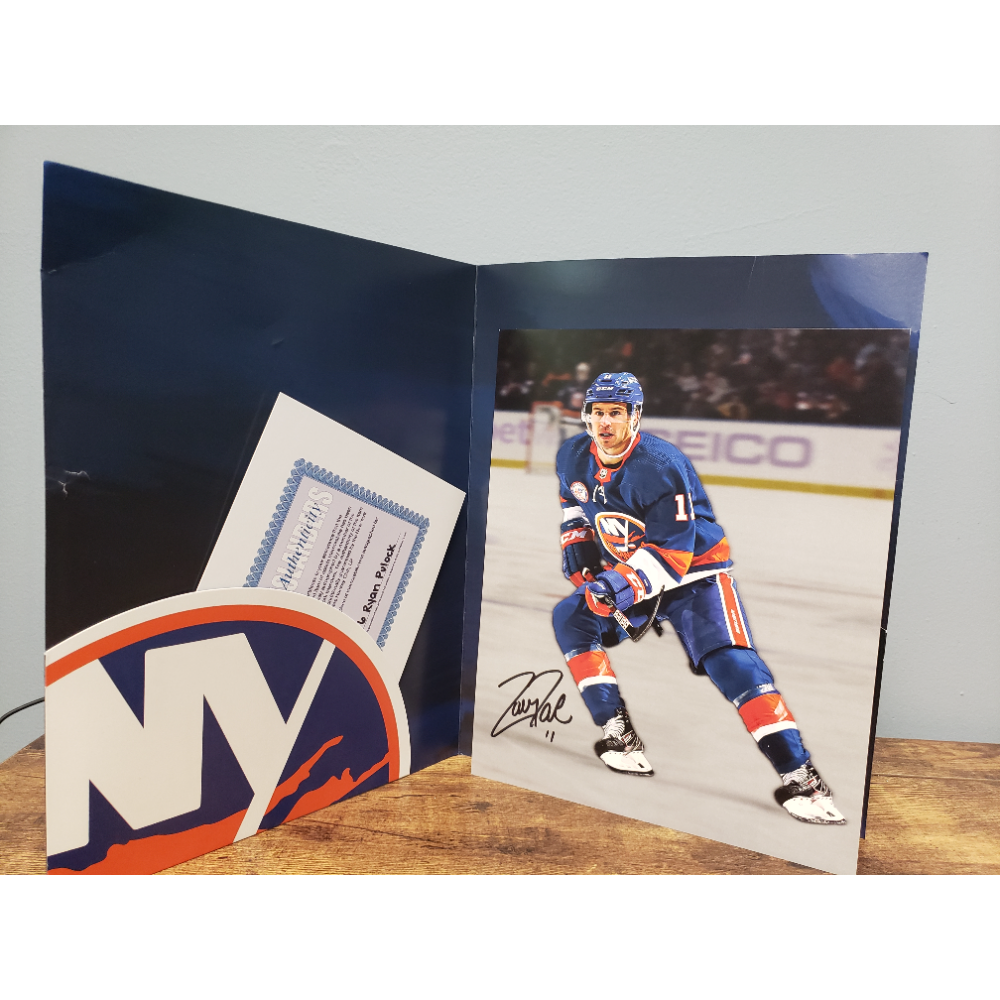 Signed Poster and Puck From NY Islanders