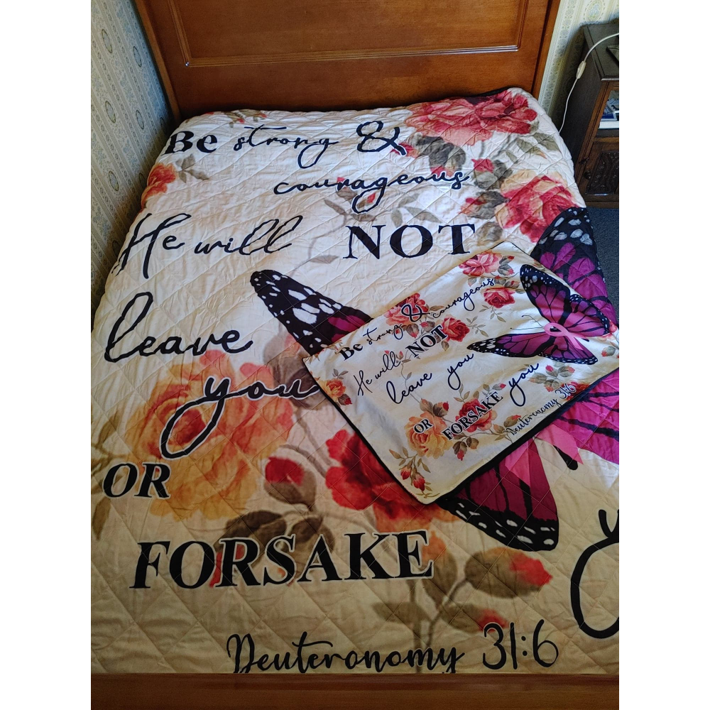 'Holy' Comforter and 2 Pillow Cases