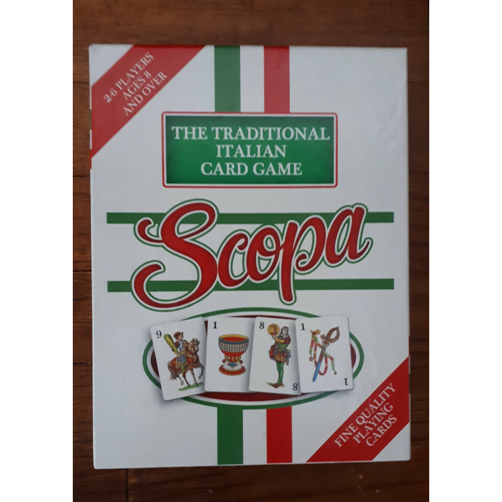 NEW Scopa Italian Card Game - Let Italy Come To You