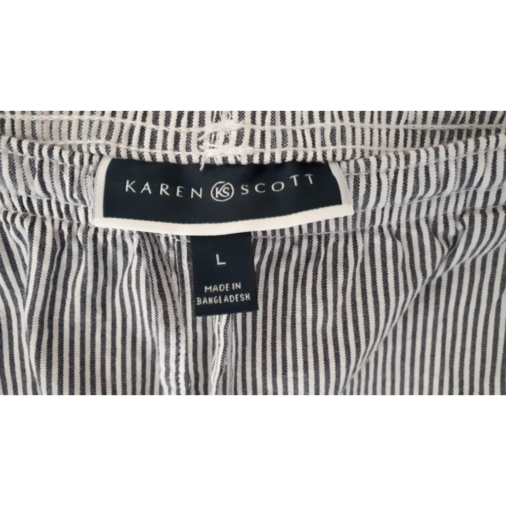 NEW Karen Scott 3/4 Length Pants ladies size L
