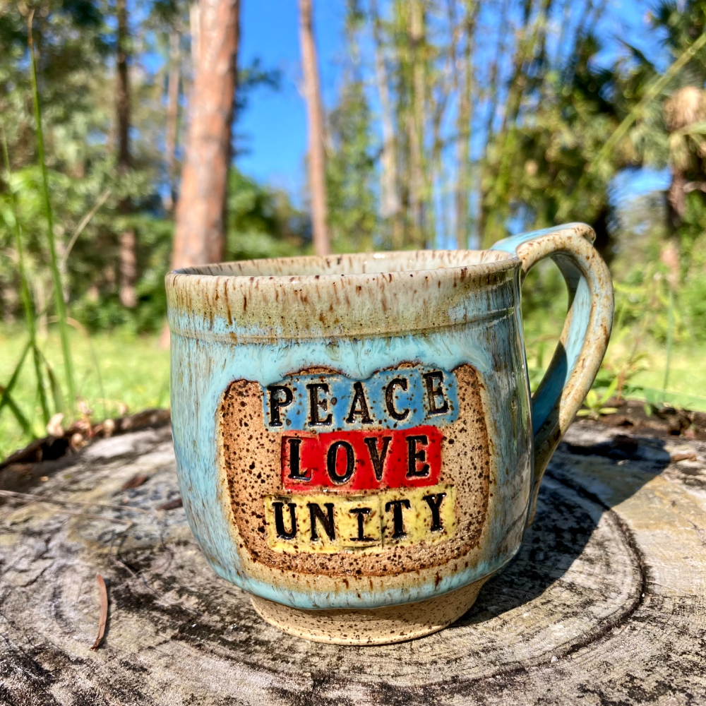 Peace, Love and Unity Mug - #2
