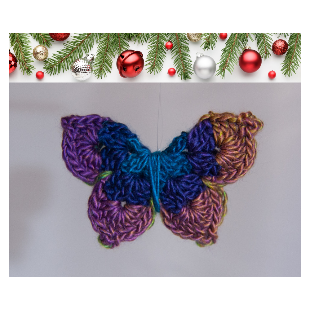 13 Handmade Crochet Butterflies