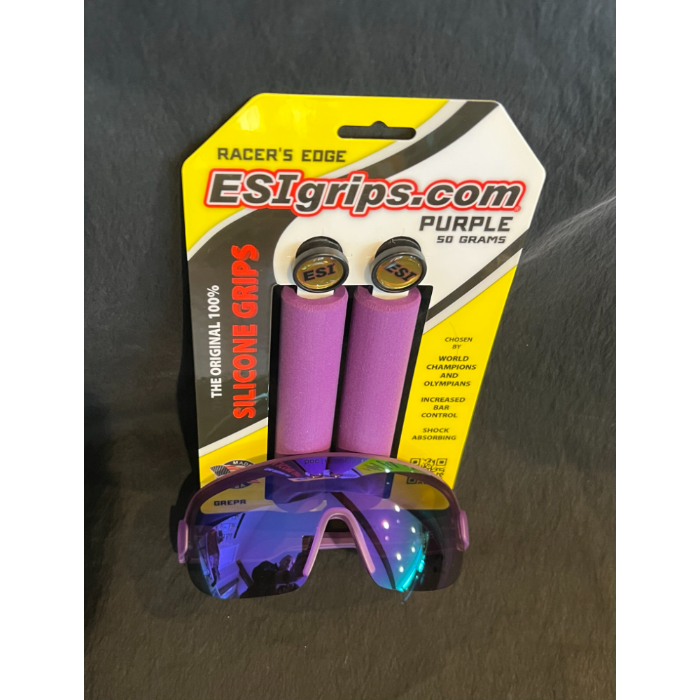 POC Aim Sunglasses and ESI Racer's Edge Grip