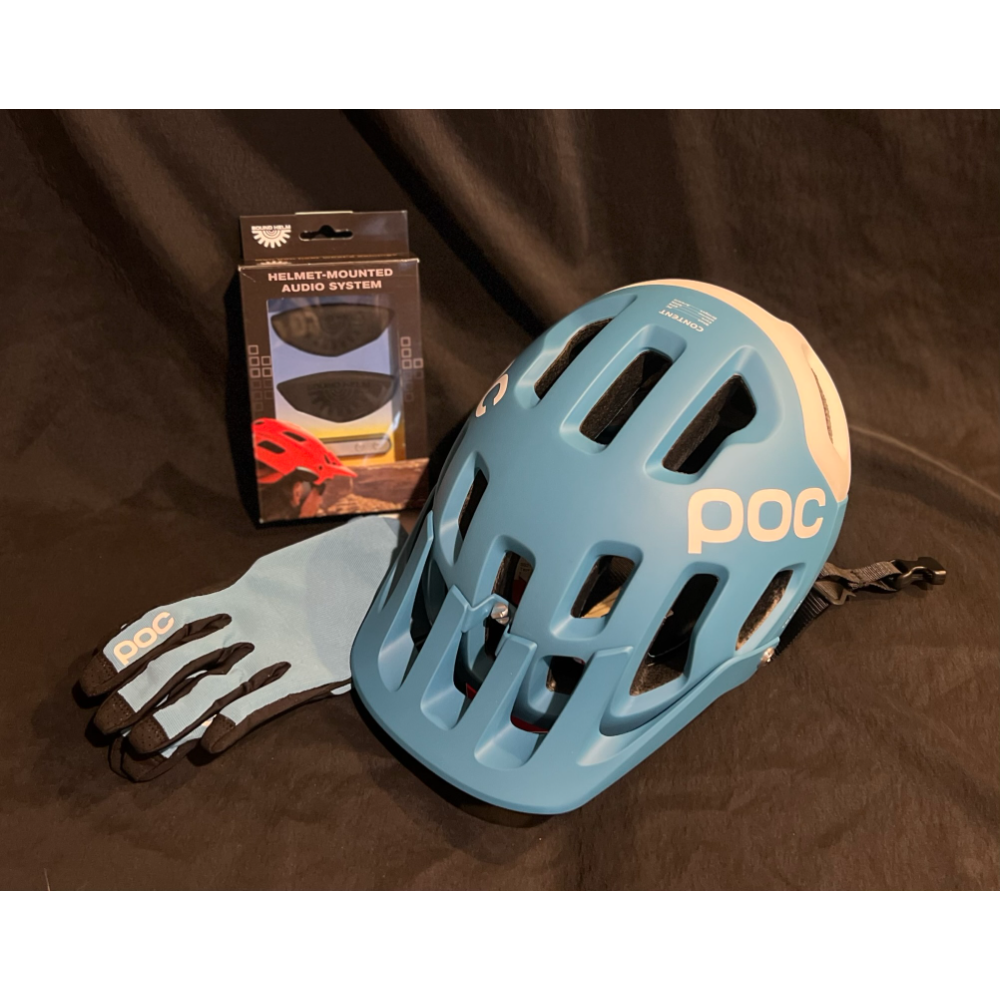 POC Helmet, Sound Helm and POC Gloves