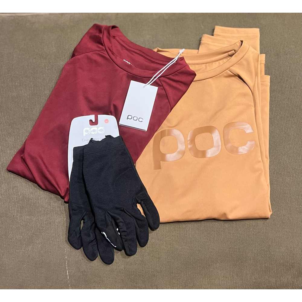 POC Mountain Jerseys and Gloves