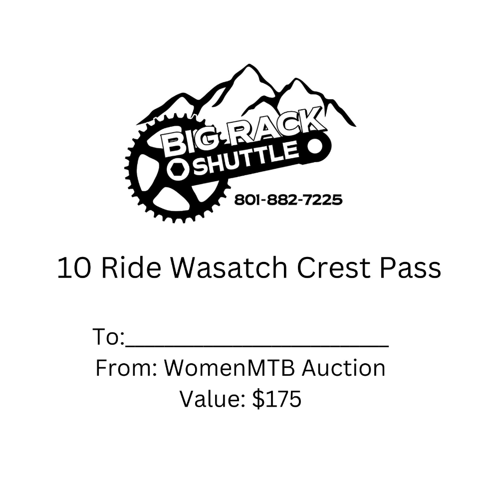 Big Rack Shuttle 10 Ride Wasatch Crest Pass