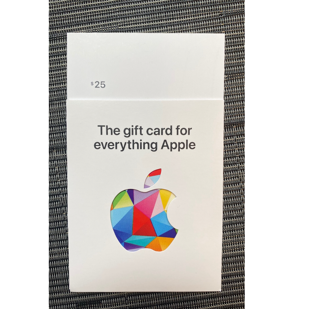 $25  Apple Gift Card